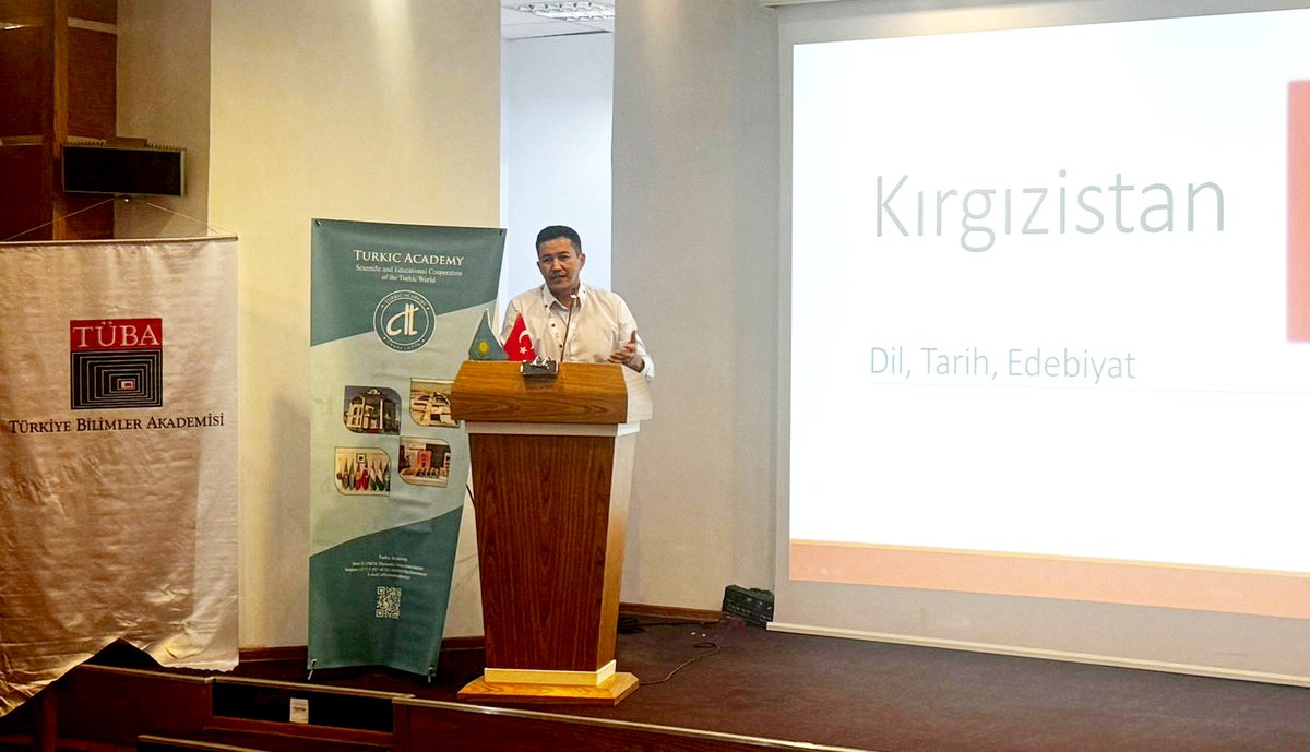 TÜBA (@tubaakademi) on Twitter photo #TÜBA-Türk Dünyası Yaz Okulları
Enerji ve Türkoloji oturumları Ahmet Yesevi Üniversitesi'nde 2. gününde devam ediyor.
📍<a href="/AhmetYeseviUni/">Ahmet Yesevi Üniversitesi</a>, Kazakistan
🤝#TÜBA <a href="/TDK_govtr/">Türk Dil Kurumu</a> <a href="/turkic_academy/">Turkic Academy</a> <a href="/Tika_Turkiye/">TİKA</a>
👉bit.ly/46PwROY #TÜBA-Türk Dünyası Yaz Okulları
Enerji ve Türkoloji oturumları Ahmet Yesevi Üniversitesi'nde 2. gününde devam ediyor.
📍<a href="/AhmetYeseviUni/">Ahmet Yesevi Üniversitesi</a>, Kazakistan
🤝#TÜBA <a href="/TDK_govtr/">Türk Dil Kurumu</a> <a href="/turkic_academy/">Turkic Academy</a> <a href="/Tika_Turkiye/">TİKA</a>
👉bit.ly/46PwROY