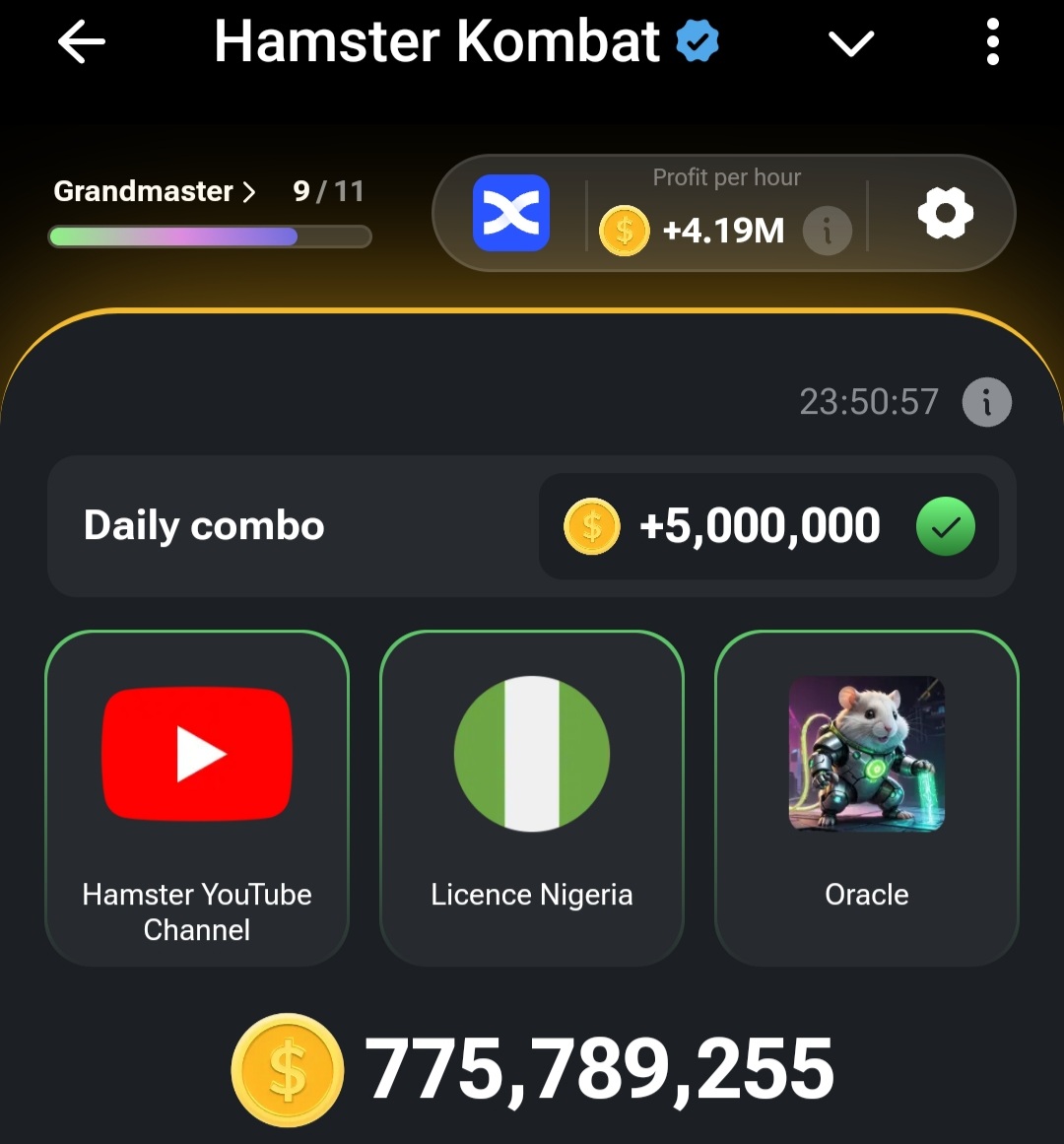 Hamster Kombat Daily Combo August 20 

Please use my referral link t.me/hamster_koMbat…