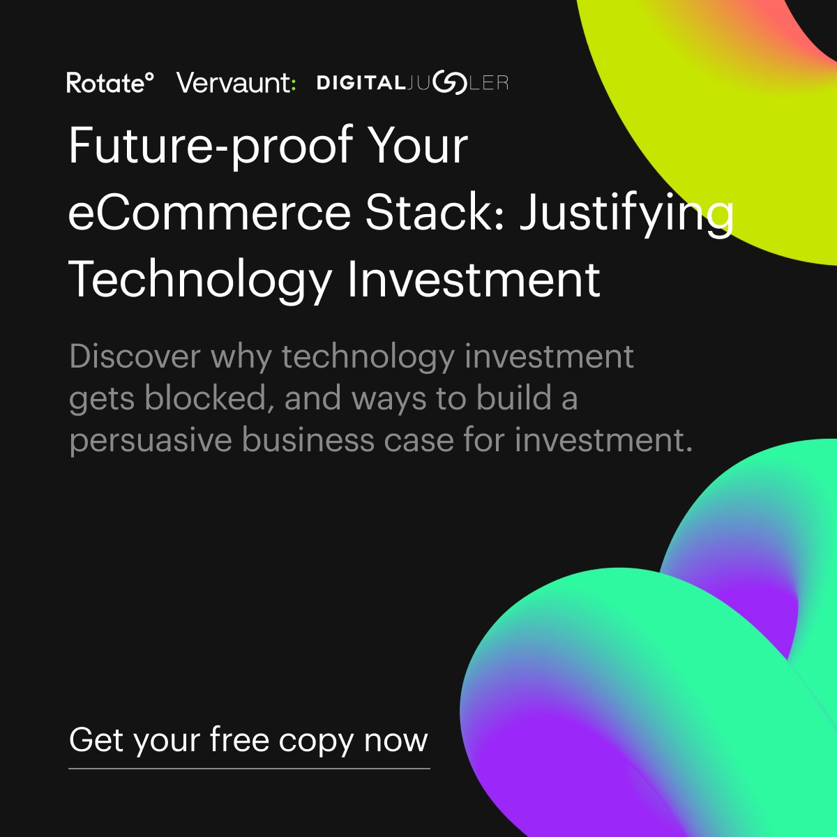 Investing in the right technology is key to scaling your #eCommerce business, but getting buy-in can be tricky.

Together with <a href="/vervaunt/">Vervaunt</a> and Digital Juggler <a href="/JamesGurd/">James Gurd 🌝 Replatforming & Other Stuff</a>, we've created a guide to help you build your case with confidence. Get started today: hubspot.studiorotate.com/white-paper-fu…