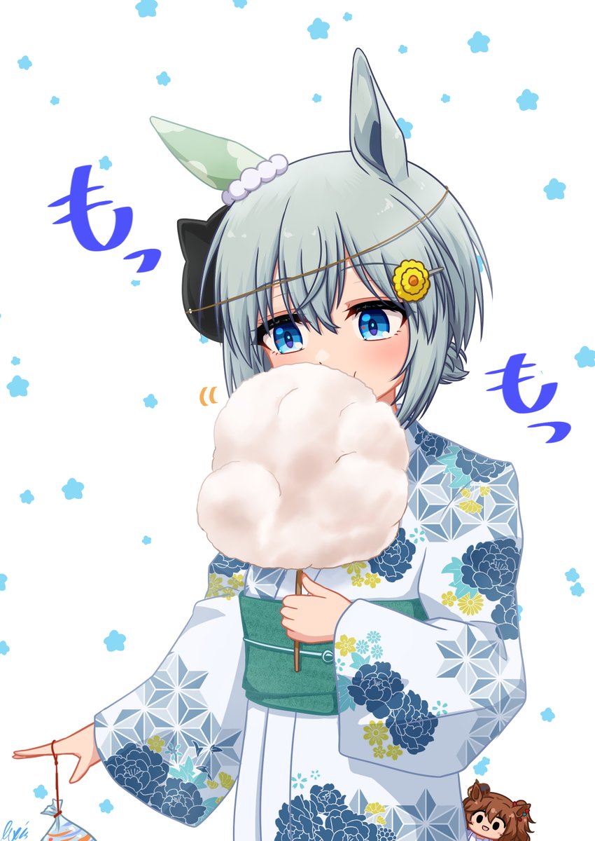 ウマ娘「祭りを満喫するセイちゃん#ウマ娘 」|Lexisのイラスト