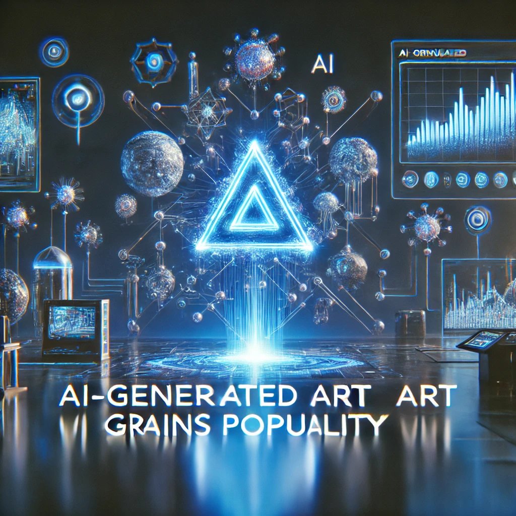 WantaceAI's tweet photo. AI-Generated Art Gains Popularity:  

AI-generated art is gaining traction, with artists and technologists collaborating to create innovative pieces that push the boundaries of creativity. This intersection of art and AI is opening up new possibilities in the creative industry. https://t.co/dEHnaBR2PD