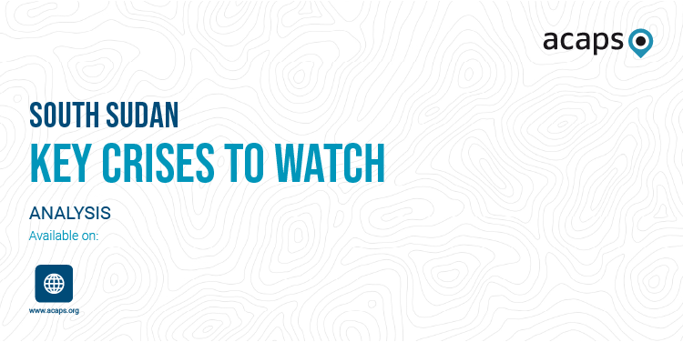 #SouthSudan: as a result of the conflict in neighbouring #Sudan, the country has experienced a steady influx of #refugees and returnees since April 2023. By June 2024, it was hosting more than 720,000 individuals who had crossed over.

New analysis: acaps.org/en/countries/a…