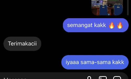 misi pdkt sekarang : 

“semangat kak”