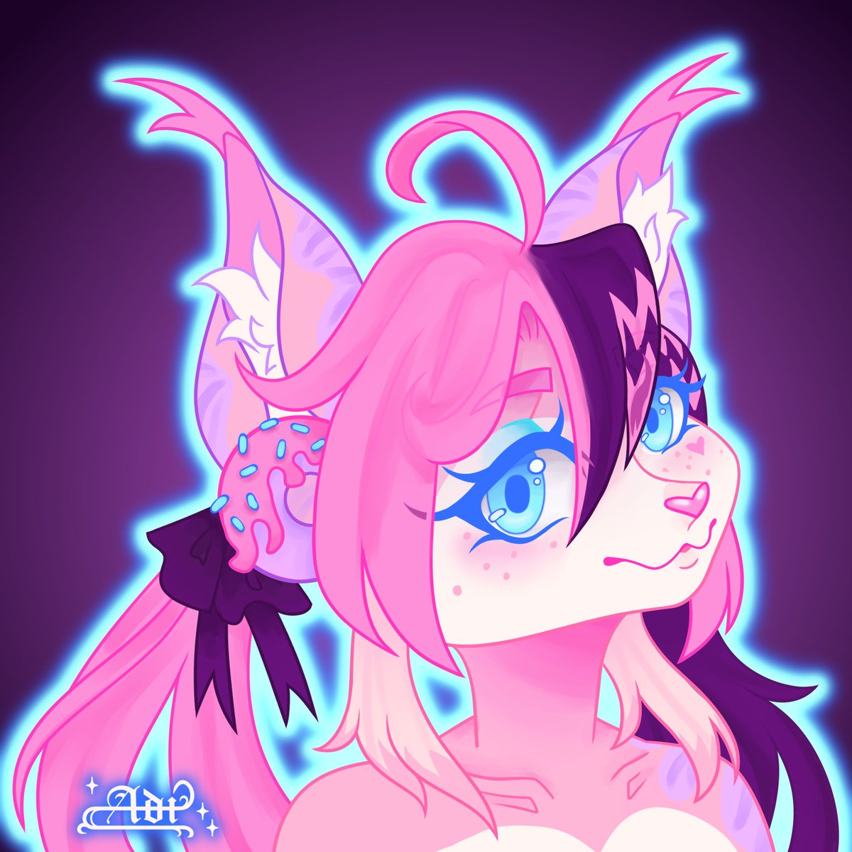Ad1namai's tweet photo. A drawing of Ivoire for undead_daybreak on insta

I wanna eat your Oc's cause your art looks so yummy girl ! 💜✨👌🏽

#oc #furry #donut https://t.co/G0W1YPtgiM