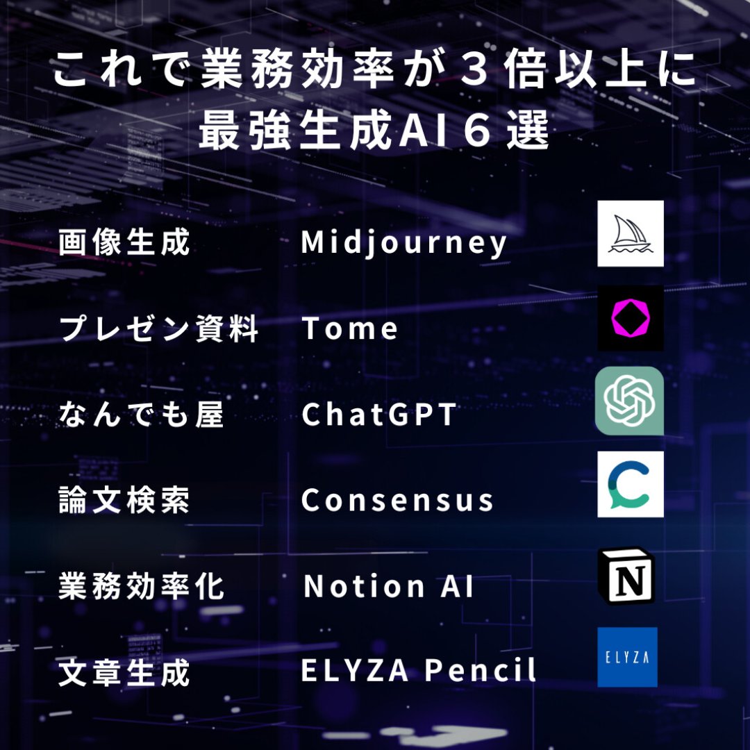 宅建・簿記・プログラミング etc
その勉強、時間の無駄かも…

今学ぶべきは「生成AI」です
生成AIは短時間で学べる最強のスキルです！
AIを学んで周りに圧倒的な差をつけましょう！
SHIFT AIの無料セミナーではAIの使い方から活用術まで全てお教えします！
参加はこちら↓
shiftai-career.studio.site/ifdkas?free4=F…