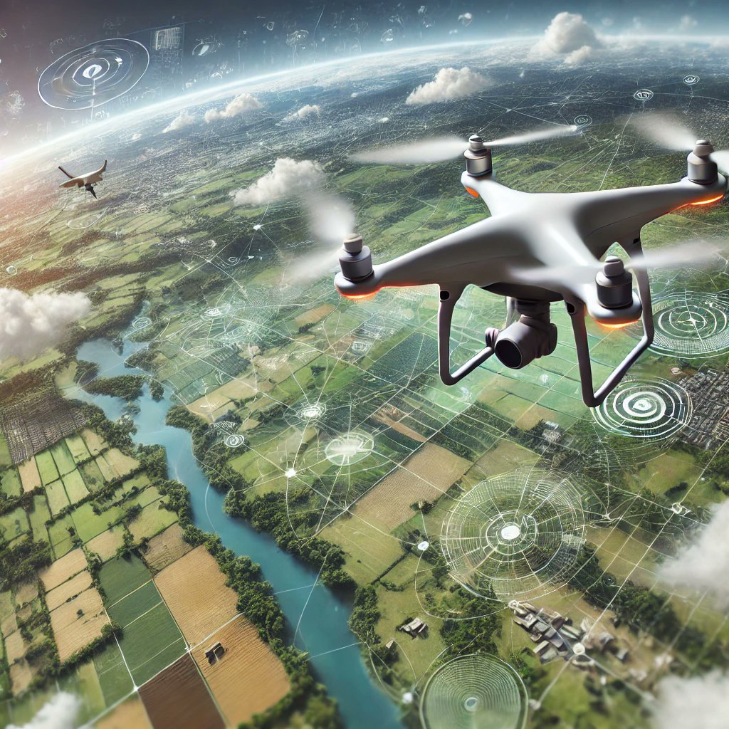bhupesh1212's tweet photo. #Drones are revolutionizing geospatial tech!🚁Did you know drones can capture high-res imagery with 1-2 cm accuracy &amp; cover up to 100 ha in a single flight? Perfect for mapping large areas quickly &amp; efficiently. @GeoNomads
#TechTuesday #Geospatial #UAV #Innovation #GeoNomads https://t.co/s8VqsCuC4V