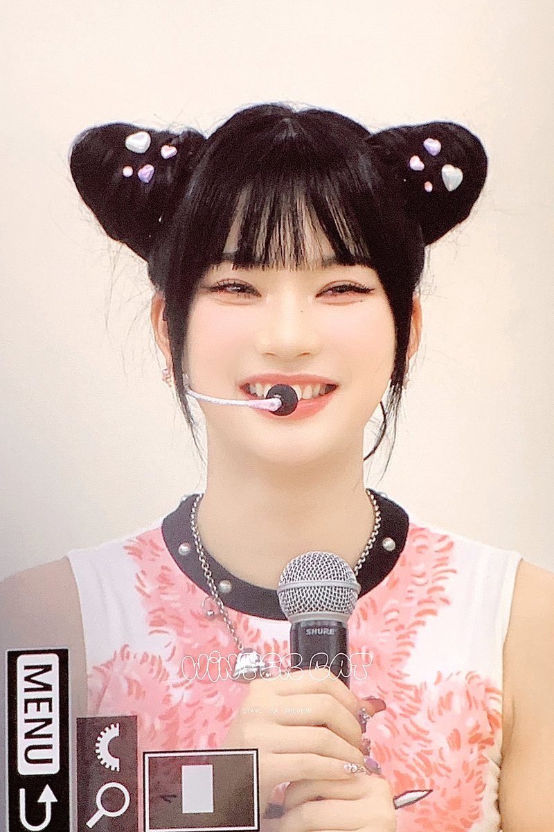 ISA_Wintercat's tweet photo. 240820 #STAYC #ISA #스테이씨 #아이사 😉😉😉😉😉🐾🐾🐾🐾🐾 https://t.co/SPikMnDg3S