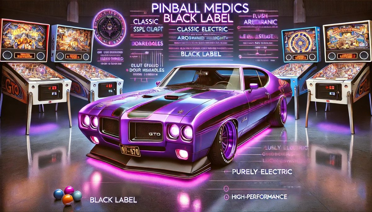Pinballmedics's tweet photo. What's a Black Labelled Classic Game? Read all about it here; https://t.co/CuWvYUIphM https://t.co/qASmmaoIFq
