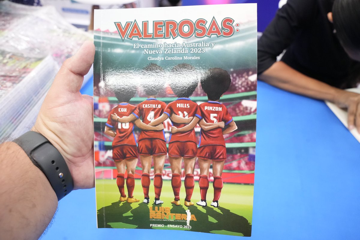 Felicitaciones <a href="/ClaudyaCarolina/">🏳️‍🌈Claudya Carolina</a> por la publicación de esta gran obra. Valerosas: El Camino Hacia Australia y Nueva Zelanda 2023.

La obra ganó la tercera edición del Concurso Luis Rentería de <a href="/AFUTPA/">Asociación de Futbolistas Profesionales de Panamá</a>