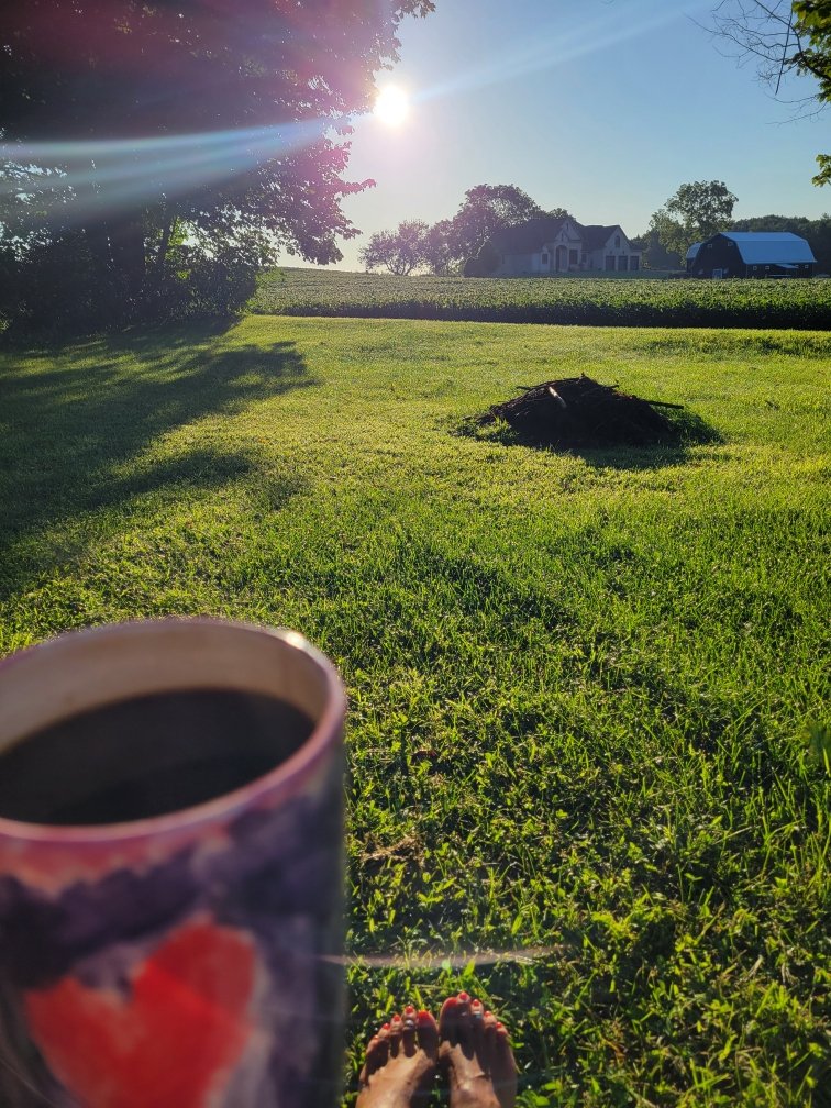 Nada Offak (@nadaoffak) on Twitter photo From one morning sun to another,  enjoying the beauty and peace around me ☀️❤ #grounding #slowdownsummer From one morning sun to another,  enjoying the beauty and peace around me ☀️❤ #grounding #slowdownsummer