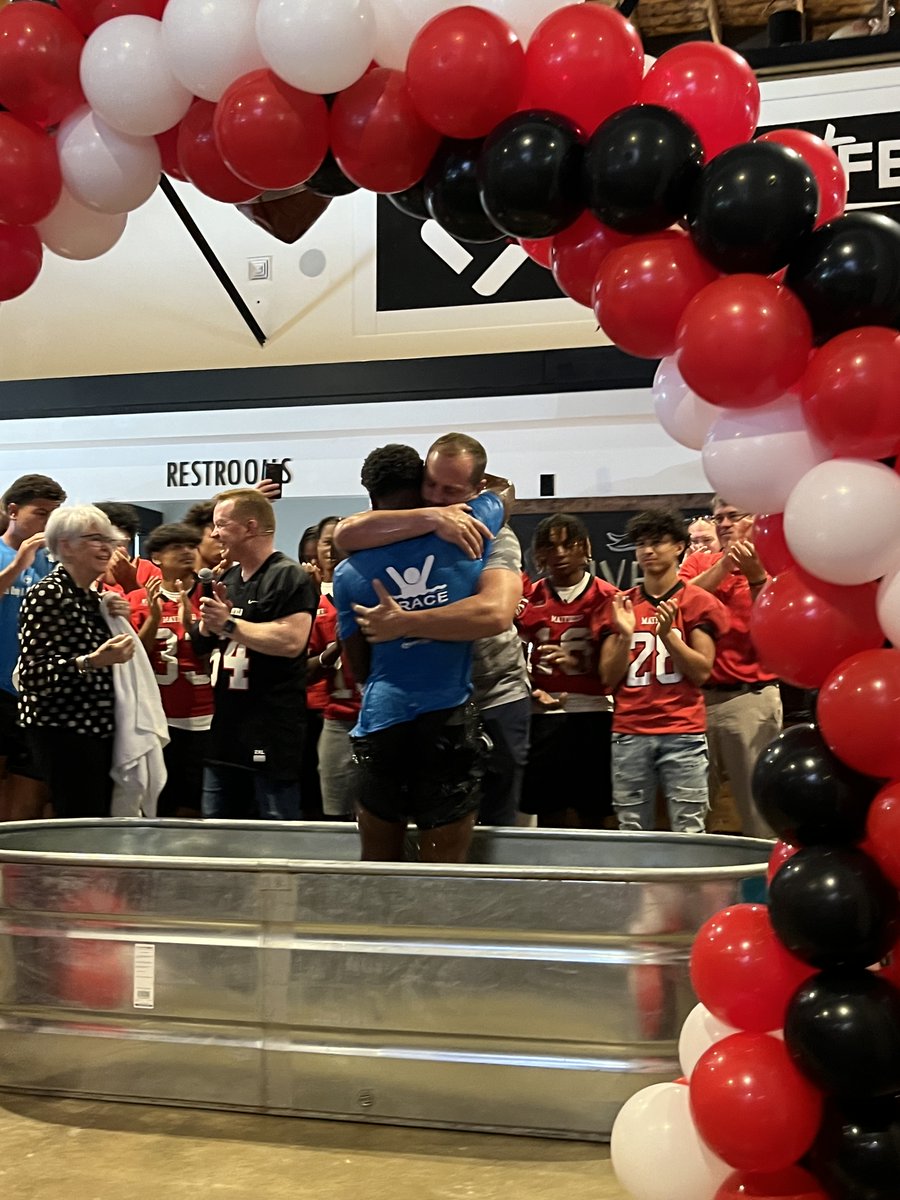 This is bigger than any win in the win column or any state championship!  My brothers in Christ forever!  This