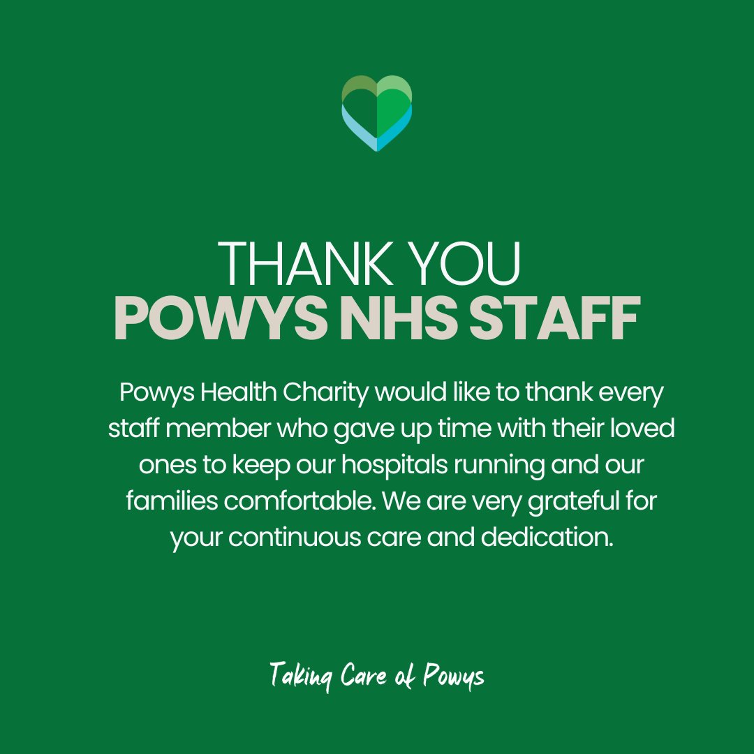 A huge THANK YOU to all our amazing staff at Powys Health Charity! Your hard work and dedication make a world of difference every day. We are incredibly proud to have such a devoted team. #ThankYou #PowysHealthCharity #Thankyouforyoursupport