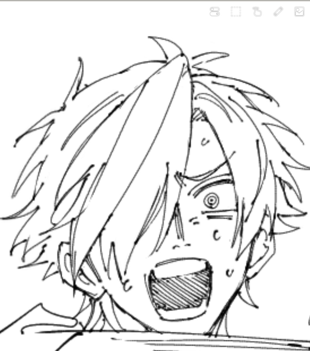 燭へしを描いています 