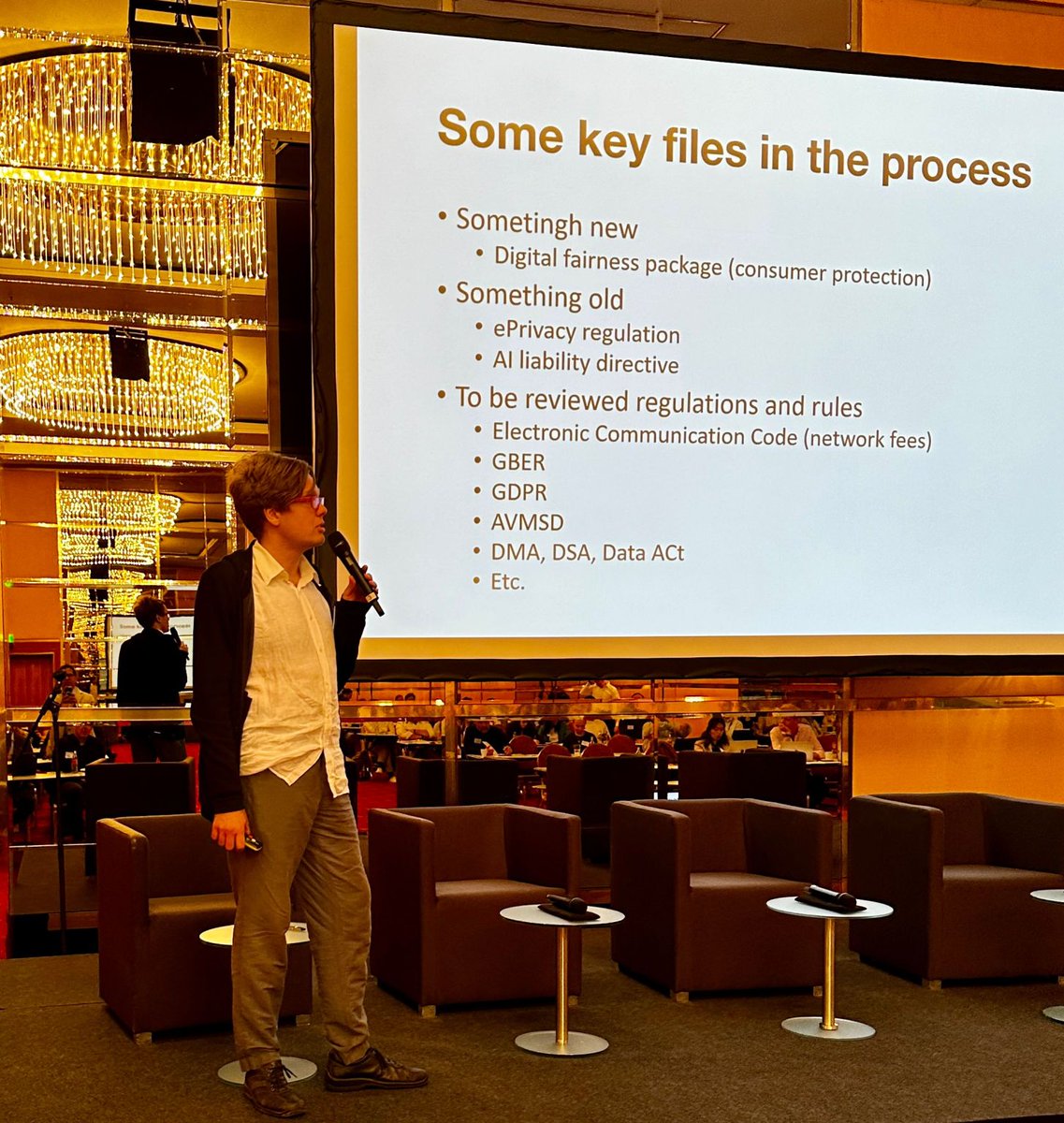 The Video Game Bar Association EuroSummit continues with Jari-Pekka Kaleva Video Games Europe update what is on the regulatory horizon for games.