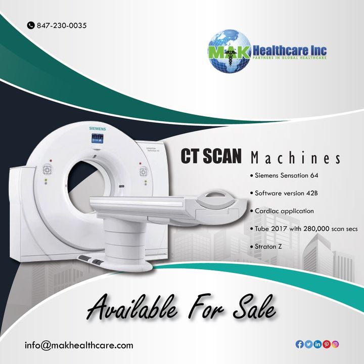 mak_healthcare's tweet image. Siemens Sensation 64 slice cardiac CT scanner is available for sale.

Order online @ ow.ly/cn5y50Sf2zy
For more information call or whatsapp 847-230-0035

#siemens #64slice #CTscanner #preownedct #medicalequipment #refurbishedct #cardiacc