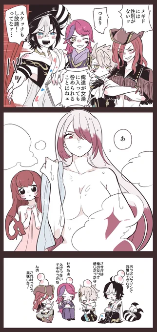 画家と三馬鹿とおっぱいプリン 