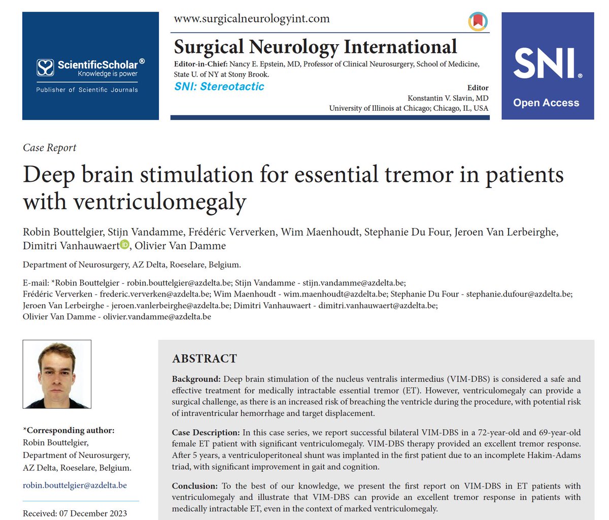 Neurochirurgie AZ Delta tweet media