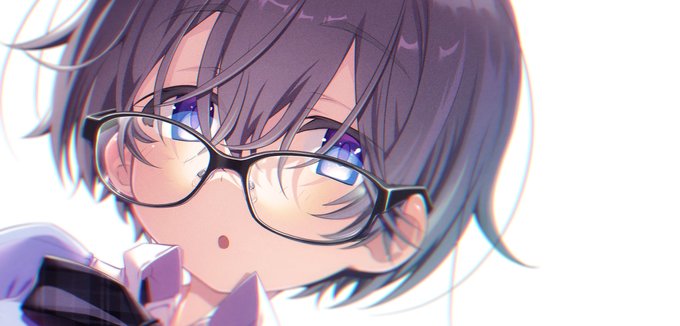 -0-0- 
ショートヘアめがねさん。 
オリキャラ 