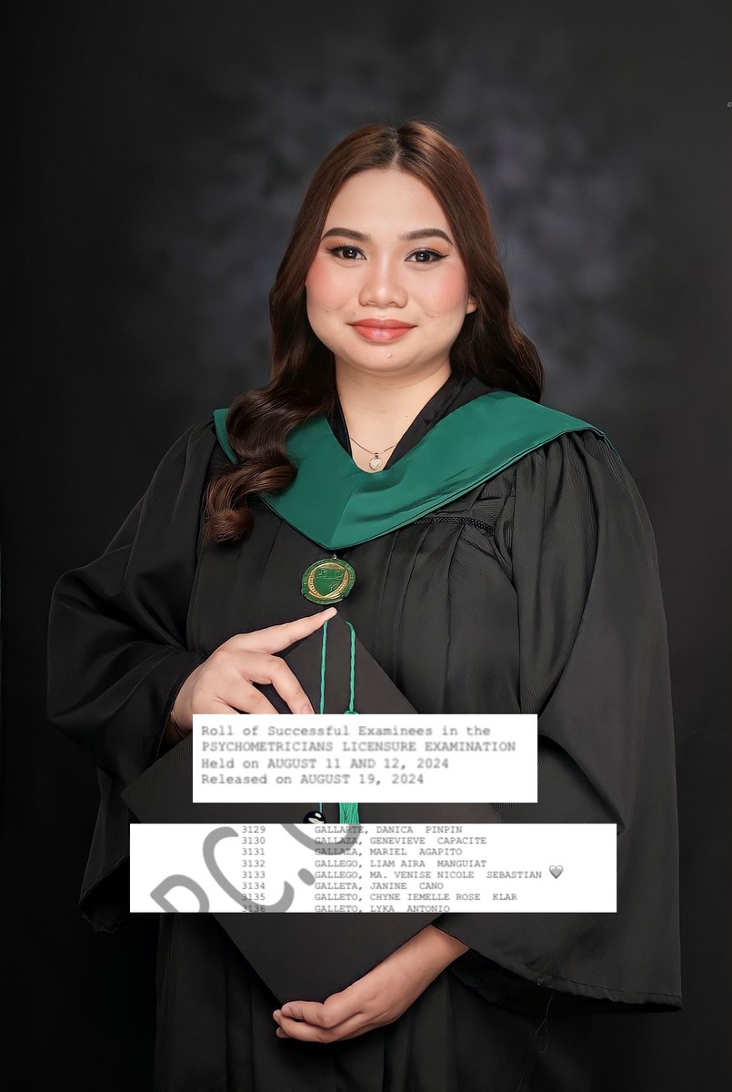 mmvrpmd_'s tweet photo. It was a very humbling experience! 

The Lord has done great things for me, and Holy is His name. 💐☝️ 

Ma. Venise Nicole S. Gallego, CHRA, RPm 
all in God's perfect time! 🩵😭 

Para sa pamilya. Para sa bayan! 🇵🇭 https://t.co/P5tYwdGkuD
