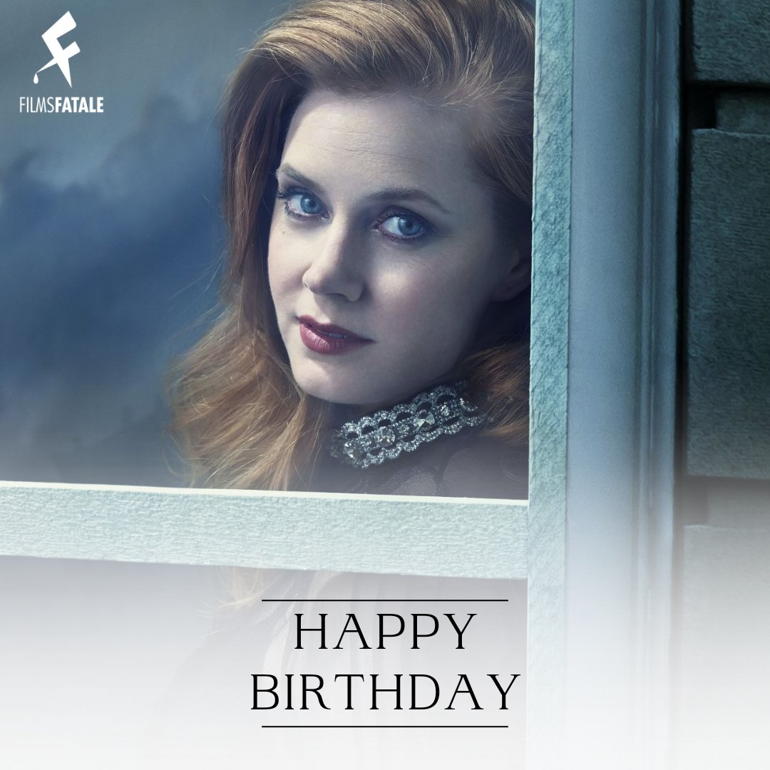 FilmsFatale's tweet image. Happy birthday to Amy Adams, who turns 50 today! 🎂