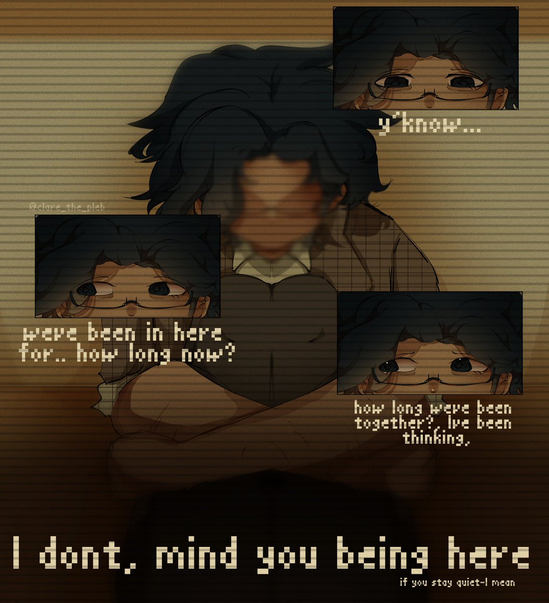 White_tile0's tweet photo. Day 2: Confession
I love D-cotag, but I enjoy looking at antag more
#doppelcotagweek #doppelcotagweek2024 #elevatorhitch https://t.co/DPz9rBeJM6