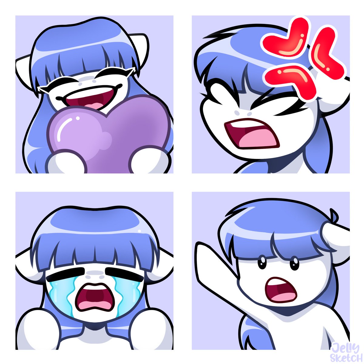 JellySketch's tweet photo. Some long-owed emotes for one of my supporters 🩵 https://t.co/frvP9dKcLD
