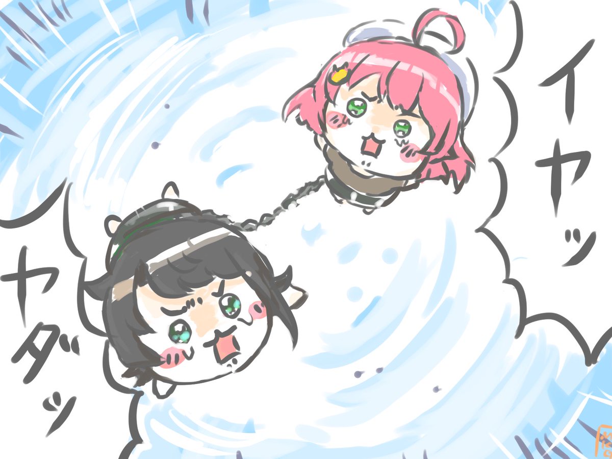 みこスバはお笑いコンビ感ある #みこスバ 