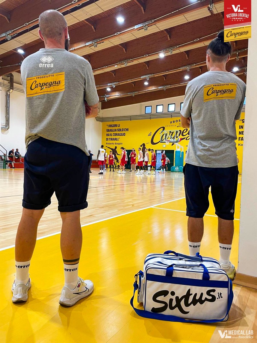 VLPesaro's tweet photo. Anche in questa stagione la Carpegna Prosciutto Basket Pesaro puΓ² contare sulla qualitΓ e affidabilitΓ di Sixtus, ottimo partner nel lavoro quotidiano dei nostri ragazzi e staff in palestra πͺβͺπ΄
#VLMedicalLab https://t.co/QviIMYW6Bv