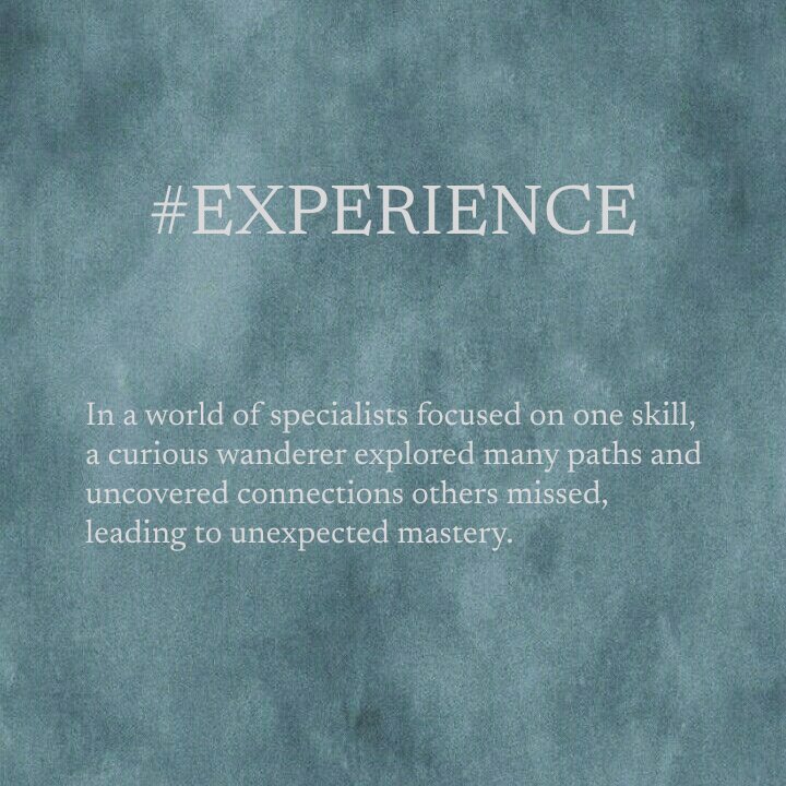 TalesForTacts's tweet photo. Book: Range: Why Generalists Triumph in a Specialized World

Author: David Epstein

Concept: The Power of Diverse Experience

#experience 
#bookworms 
#BookRecommendations 
#FictionalNarrative
#Range https://t.co/0sHmQq4QIQ