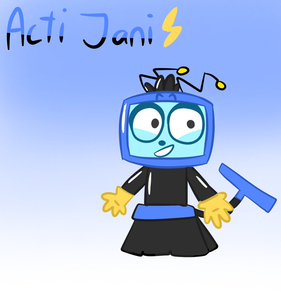 0zzie0swam1_'s tweet photo. Gizmo go OC
Jani is a janitor
She's very fast
She likes baseball ! #gizmogo #ocart https://t.co/42a2tMWUfs