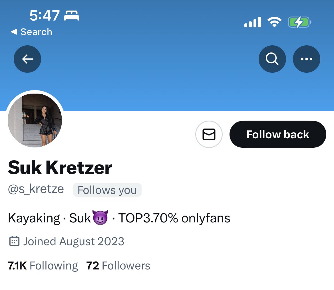 One of my followers is worth a thousand of yours. Remember that.