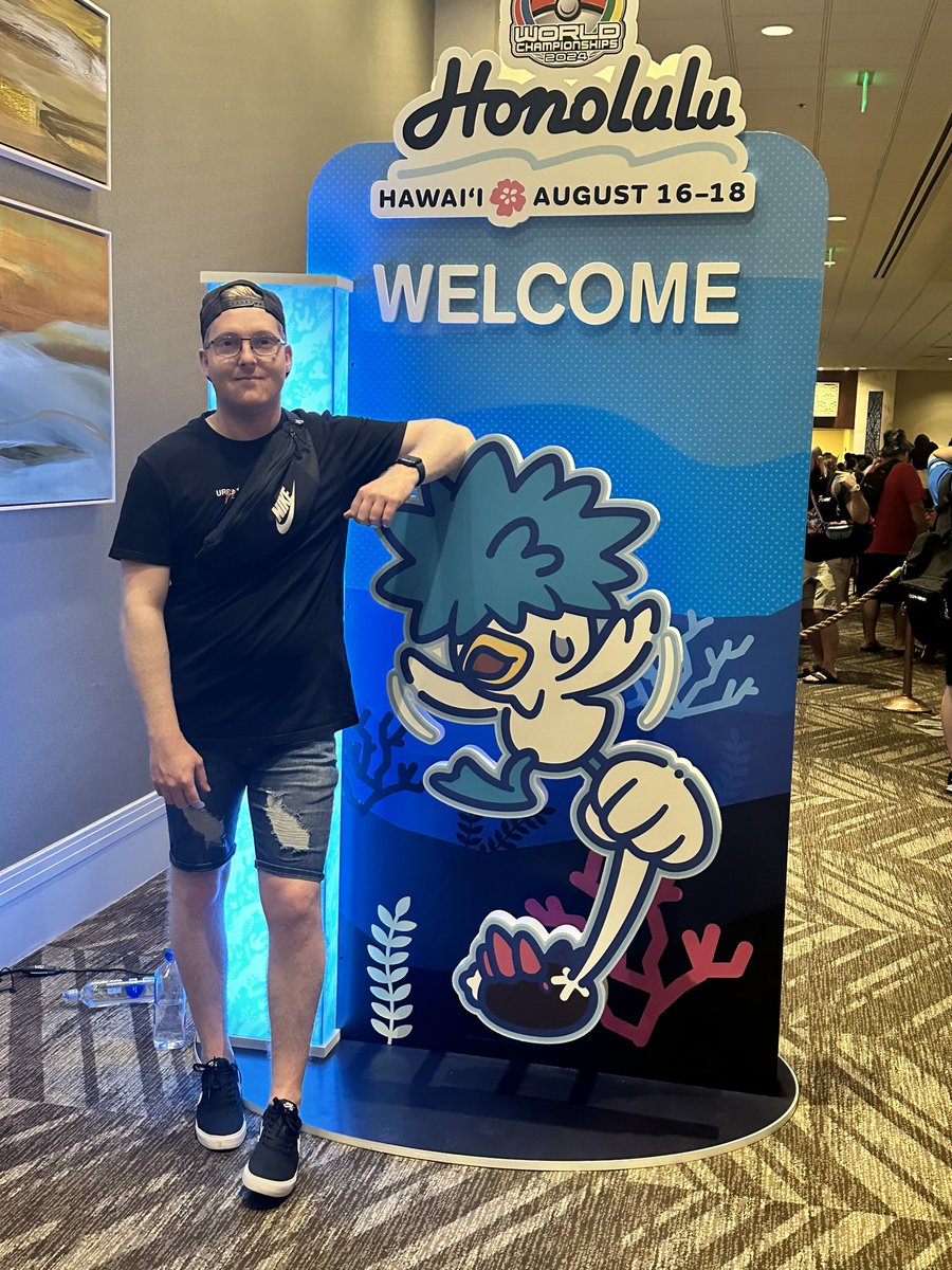 BlazeG1798's tweet photo. Finally home after finishing my first ever Pokemon World Championship experience. Huge thank you to @Mastodon_Swoles @ChocolateChum @aonoscorpion and the rest of the Brisbane lads 🙌🏻 Glad to have also met some of my VGC idols like @CybertronVGC, @MoxieBoosted and @JoeUX9 https://t.co/zHD39wJgjW