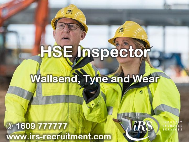IRSTweets's tweet photo. Immediate opportunity for an HSE Inspector in Wallsend! 

To apply or for more details, please call 01609 777777 or visit https://t.co/R7E2FRdDHw https://t.co/t9Q2GD4JKj
