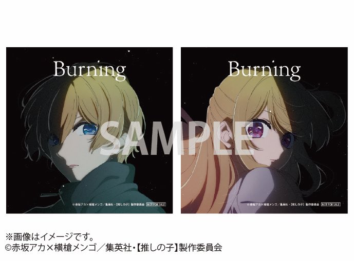アニメイト💫 購入特典：ましかくブロマイド2種(アクア・ルビー絵柄