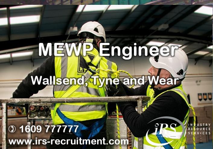 IRSTweets's tweet photo. Our client is looking for an available MEWP Engineer to join their team in the Wallsend area. 

To apply or for more details, please call 01609 777777 or visit https://t.co/zt9Nb3R8qk https://t.co/W4iQAXSOkD