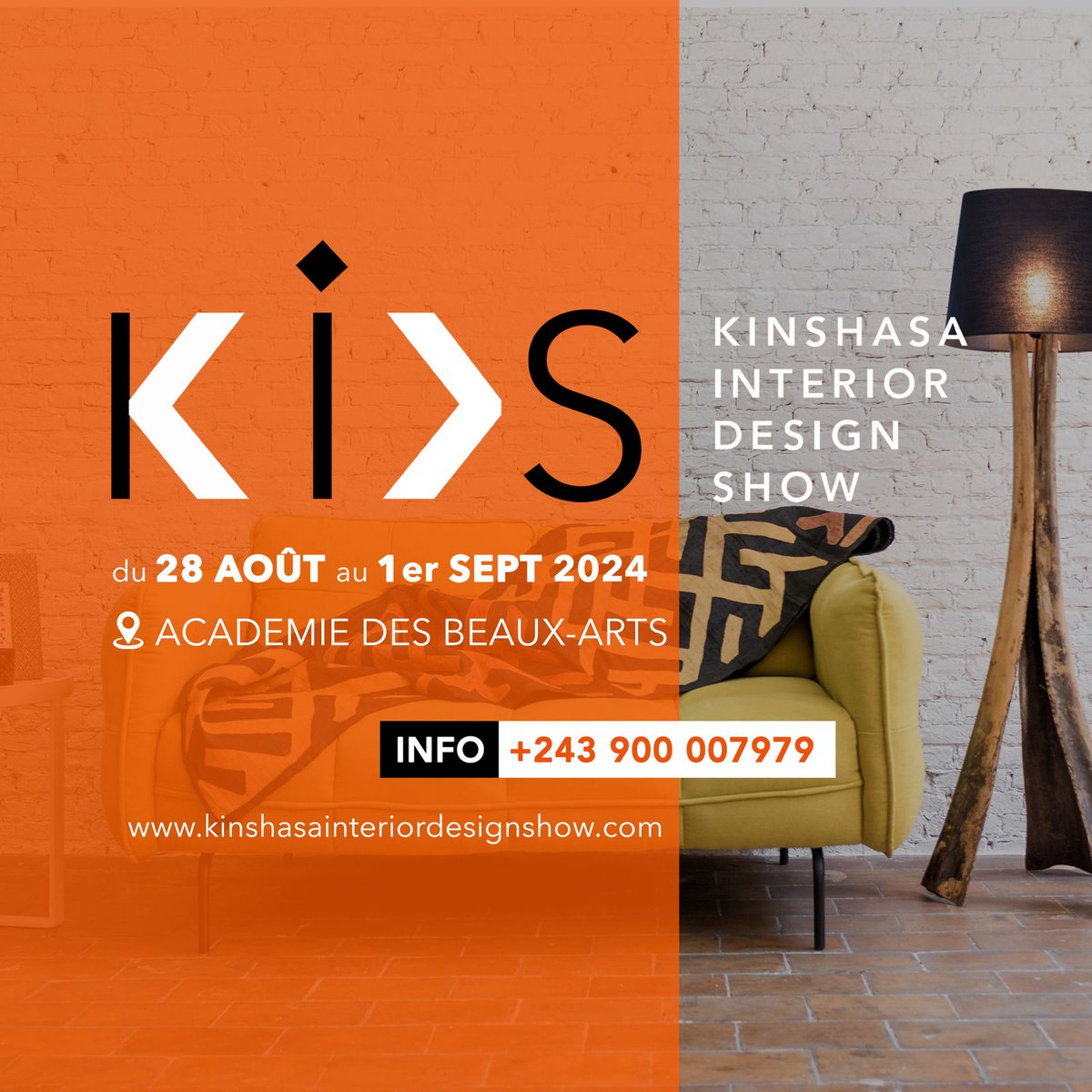 Solvisionpr's tweet photo. 🚩LA BILLETERIE EST OUVERTE !les Amoureux(ses) de l' Art , Architecture, Design et plus. Venez decouvrir et soutenir les talents #MadeInRDCongo Kinshasa Interior Design Show . Du 28 Août au 1 Septembre 2024 á Académie des Beaux-Arts de Kinshasa.
@minculturap_rdc
@SuminwaJudith https://t.co/bAa0q6RvDP