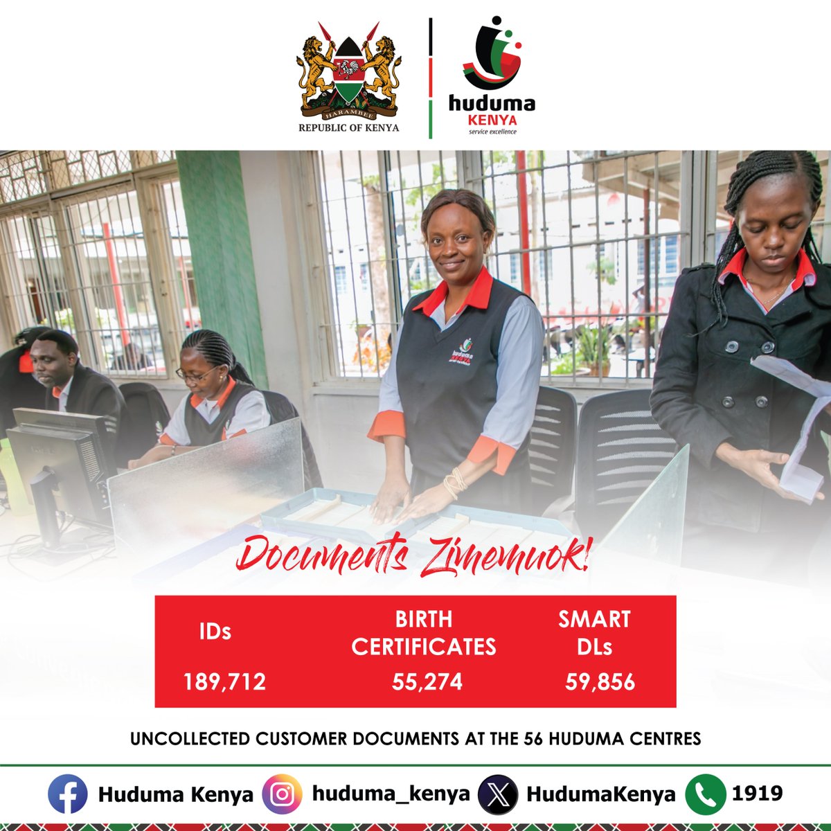 HudumaKenya's tweet photo. Documents zimecome!! https://t.co/fFl9dcgWd6