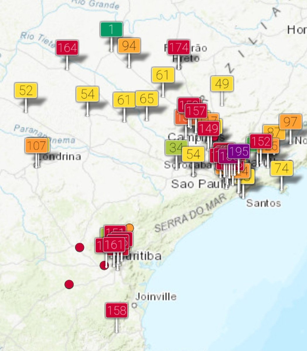 A qualidade do ar INSALUBLE em várias regiões do Brasil confirmam o grau de problemas a saúde que essa fumaça está causando nas pessoas.

Somos seres vivos, temos defesas mas não precisamos usar nosso sistema imunológico para ser base de lucro para agricultores.

Usem máscaras 😷