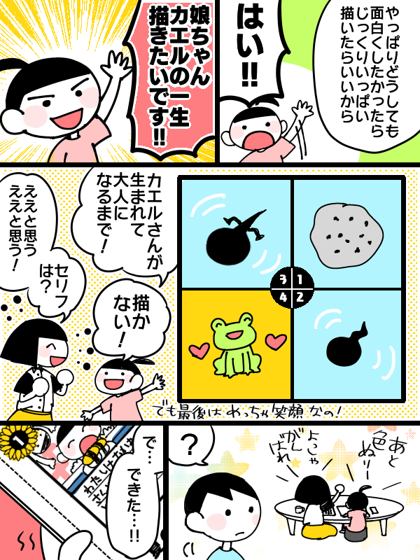 【再掲】夏休みの宿題の話3/3
#コミックエッセイ
#エッセイ漫画
#漫画が読めるハッシュタグ 