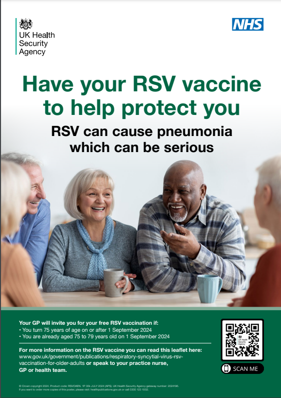 TysoeGPs's tweet photo. If you are between 75-79 years old, or over 28 weeks pregnant. You are now able to book in for your RSV vaccine with us! https://t.co/FxWgVYaZgZ