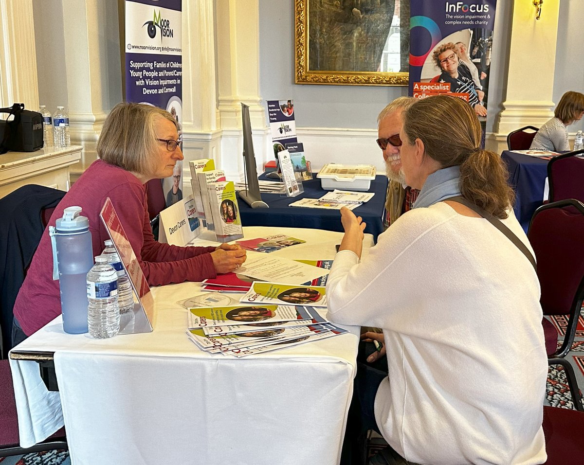DevonInSight's tweet image. We are delighted to be hosting our 2nd Sight Loss Conference at the Mercure Exeter Rougemont Hotel on Tuesday 10 September. 
The theme for this year’s conference is ‘Helping You Navigate Your Sight Loss Journey’. More info: bit.ly/4fLd9It