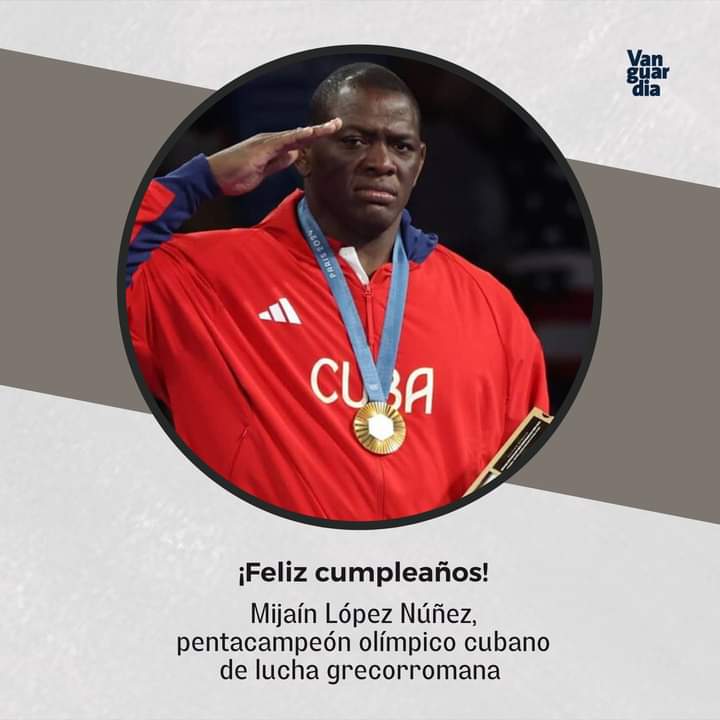 🇨🇺 Este 20 de agosto celebramos el cumpleaños 42 del hombre que tantas emociones nos ha regalado. Un gladiador irrepetible, cuya sencillez hace más grande cada una de sus hazañas. Desde #VillaClaraConTodos, la felicitación y el abrazo para el gran Mijaín López.