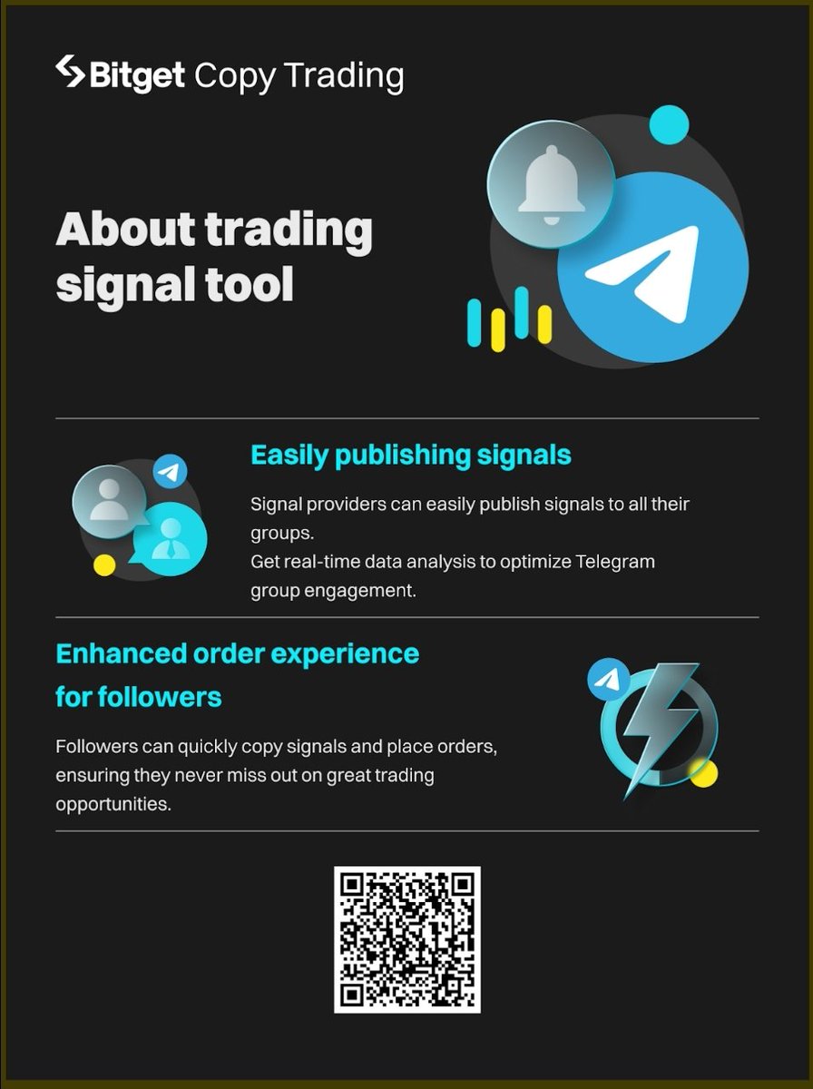 flurry_66's tweet photo. 🚀 Exciting Announcement from Bitget! 🚀

We are thrilled to unveil the official launch of the much-anticipated Bitget Telegram Trading Signal Tool by our Copy Trading team! 🎉

⬇️ Download the App
https://t.co/kUkVxXVep4

#BitgetTGSignalBot #BGB https://t.co/0SBYxWr7Jk