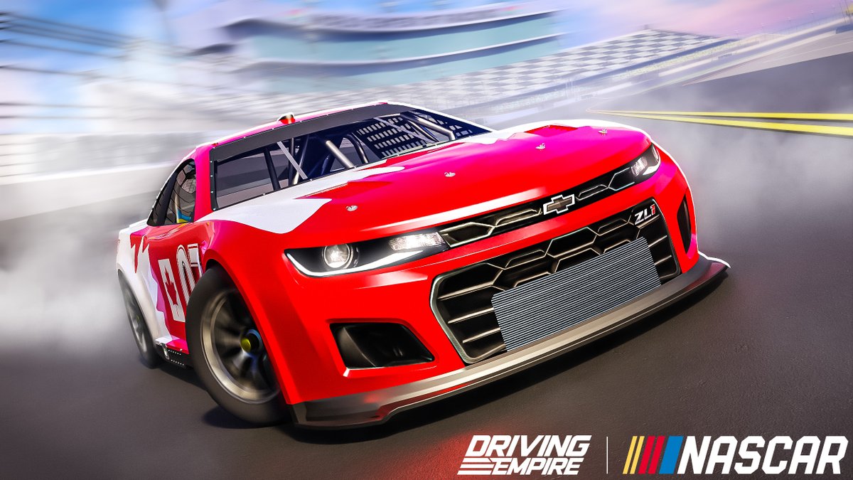 Drivers, start your engines! <a href="/NASCAR/">NASCAR</a> is coming to Driving Empire THIS FRIDAY!

 #Roblox #RobloxDev #NASCAR #racing #racinggame #cargame