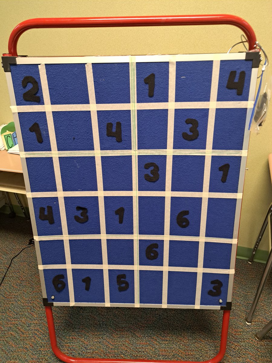 New interactive sudoku board for when students finish early.  <a href="/sycamorecreekes/">Sycamore Creek ES</a>