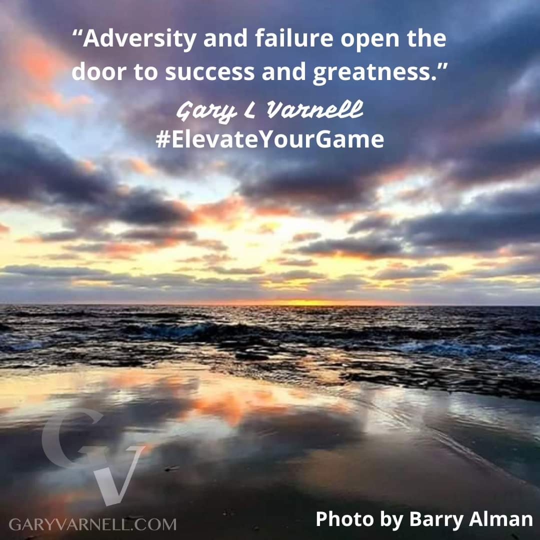 garylvarnell's tweet photo. Welcome to Tuesday, August 20th, thought & quote! The steppingstones to success are obstacles, adversities & failures. Use these as learning tools on your road to success by implementing the new knowledge and then do things differently the next time. #ElevateYourGame; #KATN https://t.co/4Viv6k6y6s