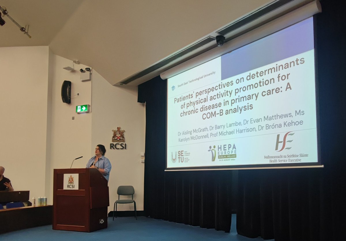 Evan Matthews (@evmatthewsirl) on Twitter photo <a href="/ash_mcg/">Aisling McGrath, PhD</a> detailing findings of recent work: Perspectives on determinants of #physicalactivity in #chronicillness #primarycare , outstanding work at #hepa2024 <a href="/ash_mcg/">Aisling McGrath, PhD</a> detailing findings of recent work: Perspectives on determinants of #physicalactivity in #chronicillness #primarycare , outstanding work at #hepa2024