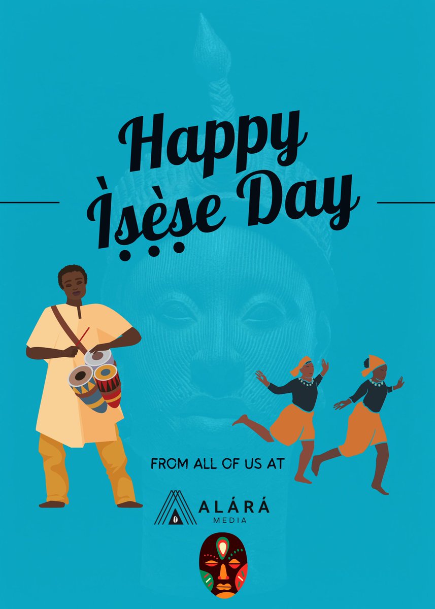 alara_media's tweet photo. Happy Isese Day to all ONÍSÈSE home and abroad 🎉
Isese a gbe wa o🙏🏾
#IseseDay #isese #iseselagba #onisese #yorubaspirituality https://t.co/zkpzEjkH25