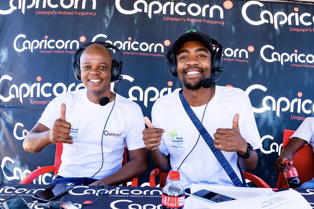 RadioAlwaysZA's tweet photo. Earlier this year, @CapricornFM and the @RAF_SA had a road safety campaign to help reduce fatalities on Limpopo roads. 

This is how these organisations used #radio to make the provincial roadshow a success 

https://t.co/uyGFQKmB1q https://t.co/EP7E8ZUDCC