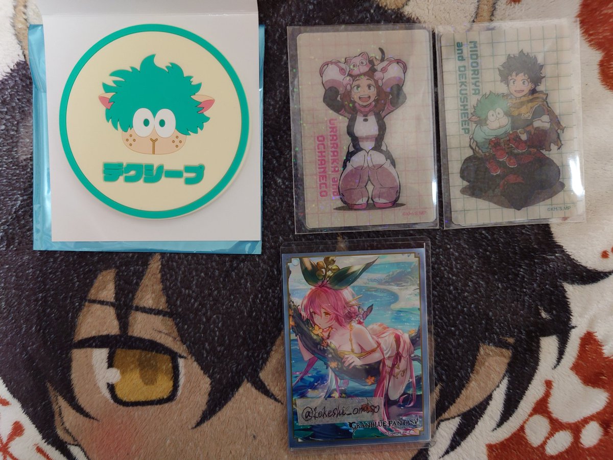 kokeshi_omiso's tweet photo. 【交換】僕のヒーローアカデミア ヒロアカ MHAnimals ポップアップ 

譲:緑谷 麗日 

求:爆豪

郵送のみ
缶バッジは後日受け取り予定
検索からでもお気軽にどうぞ！ https://t.co/U0st3FfY5X